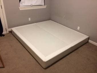 IKEA King Size BED: mattress + frame 1