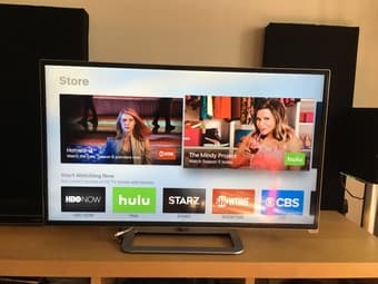 TV and TV rack 1