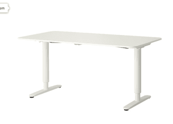 Like new sit/stand Bekant Ikea Desk! 1
