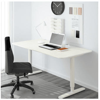 Like new sit/stand Bekant Ikea Desk! 2