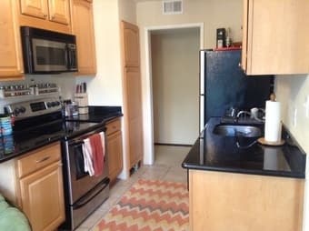 furnished bedroom in 2bed/1ba apt near San Antonio in Mountain View 3