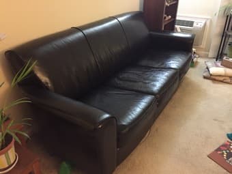 Leather Couch 2