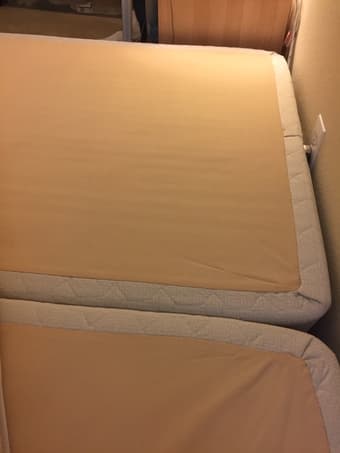 Sealy Posturepedic (European) King Size Mattress + Box Springs + BedFr 3