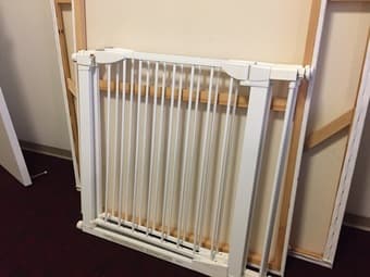 2 x baby gates - for stairs 1