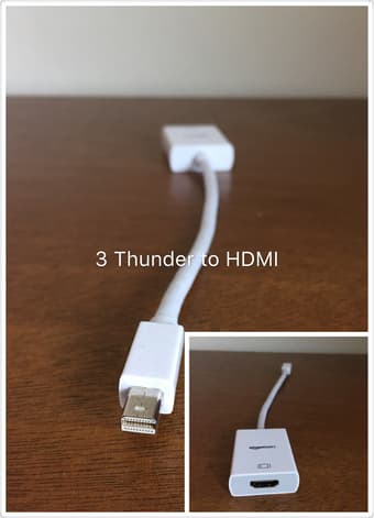 Five VGA/Thunder/HDMI Adapter for Sale, $5 each 3