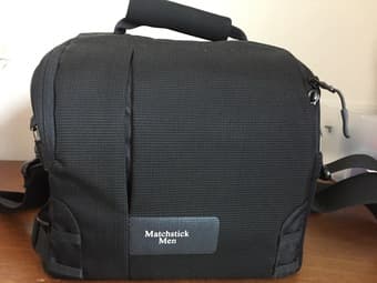Nice Matchstick Men Camera Shoulder Bag for Sale, Aksing for $30 1