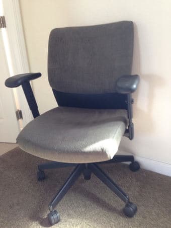 office desk, chair and lamp 3