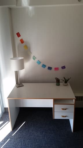 Desk for Sale! Big, White, Sturdy 1