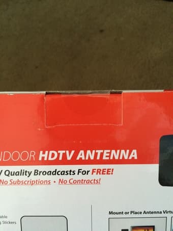 Brand new Paper Thin Indoor HDTV antenna 3