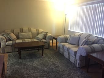 3 pieces Sofa With 4 tables 1