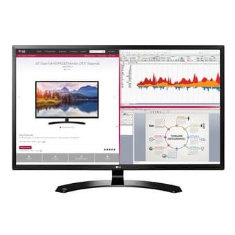 LG 32-Inch IPS Monitor with Display Port and HDMI Inputs 1