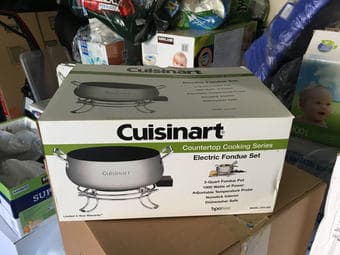 Cuisinart Electric Fondue Set 1