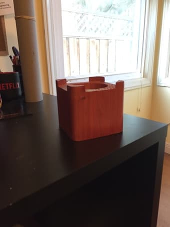 Mahogany Furniture Risers: Raise your furniture for more storage space 1