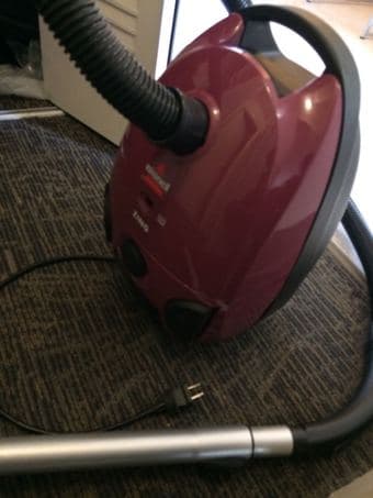 BISSELL Zing Bagged Canister Vacuum, Purple, 4122 - Corded 3