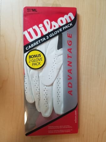 Golf glove - Wilson Cabretta, left hand 1