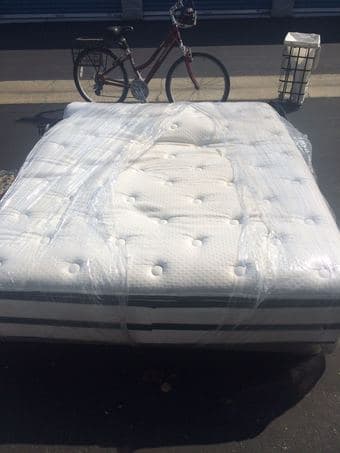 Couch, tables, queen bedset, elliptical machine etc. 2