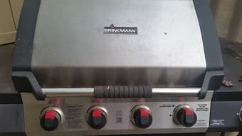 BRINKMANN 4 BURNER GAS GRILL 2