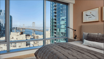 Furnished 1bd/1ba in Luxury SF High Rise, Entire Unit in Rincon Hill 1