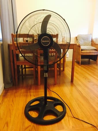 3 speed Holm Standing Fan 1