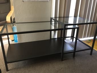 Ikea coffee table set 1