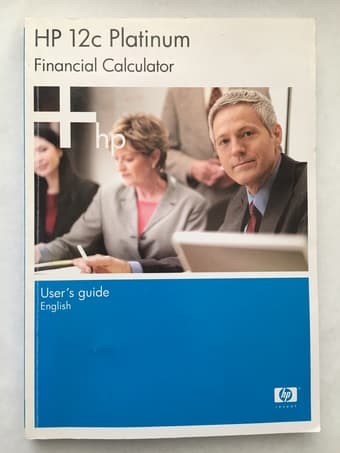 HP 12c Platinum Financial Calculator for sale 3