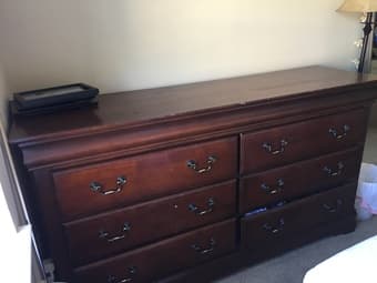 Furniture sale -- dresser, nightstands, desk, office chair 1