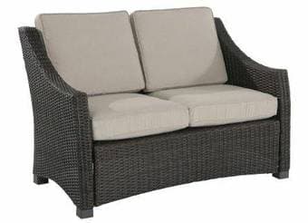 All-weather Outdoor Wicker Patio Loveseat / Couch / Bench - Like new! 1