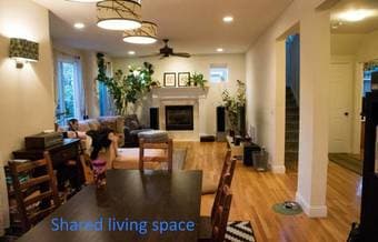 $2600 / 2100ft2 - Master bedroom with private bath for rent in 3 bed 2