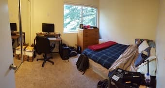 Furnished room for rent in 3BR Menlo Park apt (Sharon Heights) 1
