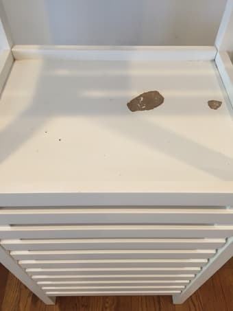Crate & Barrel White Bath Tower 2