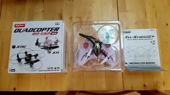 MINI QUADCOPTER DRONE SYMA X11 RC / NEW 1