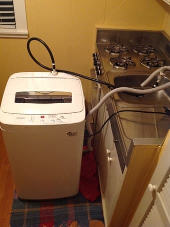 Haier 1.5-cu ft Portable Washer (HLP24E), under warranty 1
