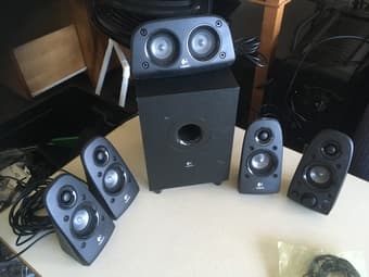 Logitech Z506 5.1 Surround Sound Speaker System - Home Theater 2