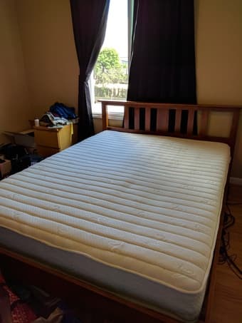 Bed Set + Queen Mattress + Frame 2
