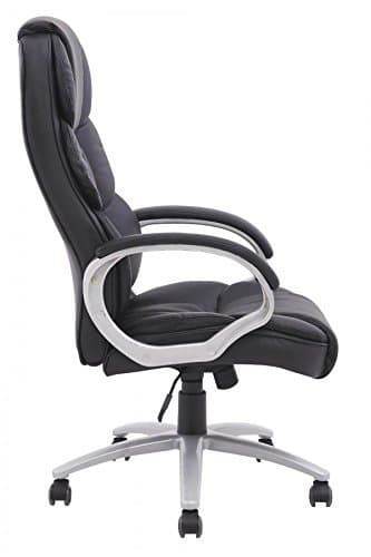 BestOffice Ergonomic PU Leather High Back Office Chair, Black 1