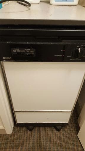 FREE dishwasher. good working condition. next to the recycle bins. 2