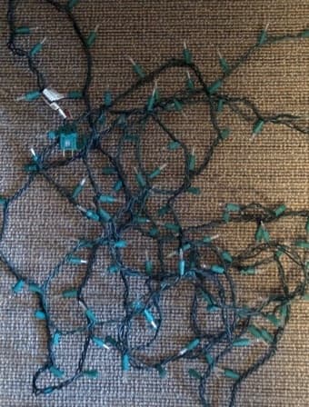 Christmas string lights 1