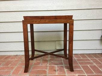 Side Table with Serving Tray 1