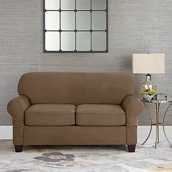 LOVE SEAT COVER COLOR BEIGE 1