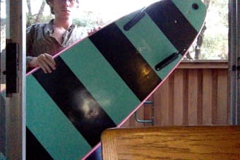 Hot Pink Dope af Big Ole 8'' Foamy Surfboard 3