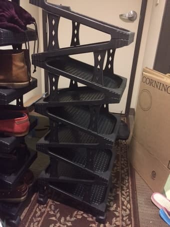 FANTASTIC SHOE RACK $10 OBO 1