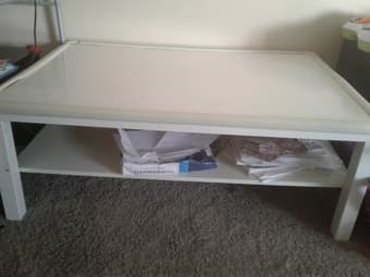 IKEA Coffee table, white for sale 2