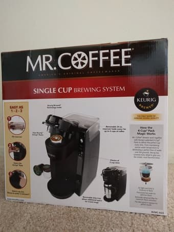 NEW Mr. Coffee Single Cup Brewer ($53 retail price) 2