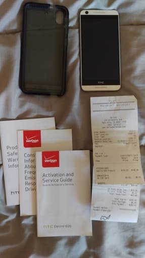 HTC Desire 626 smartphone 1