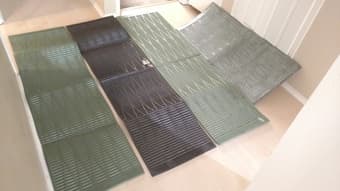 Camping Ground Pads -- Therm-a-Rest Ridgerest -- $5 and up 1