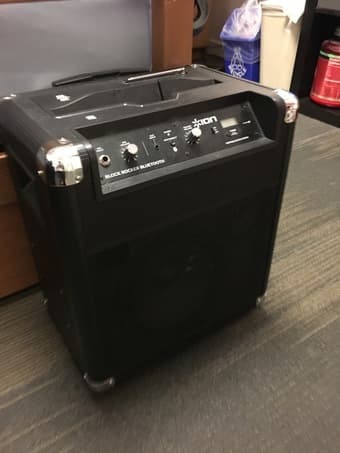 Wireless Bluetooth Speaker: Ion Block Rocker 1