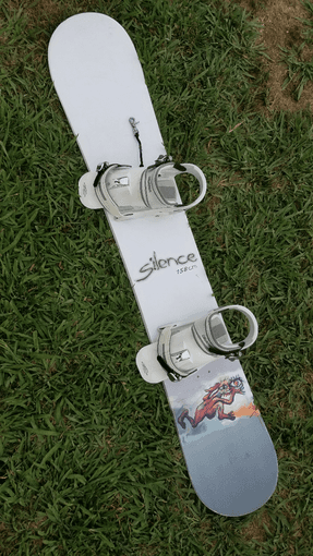 Snowboard - 158 cm with Burton bindings 1