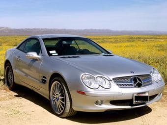 2003 Mercedes SL500 convertible coupe 2