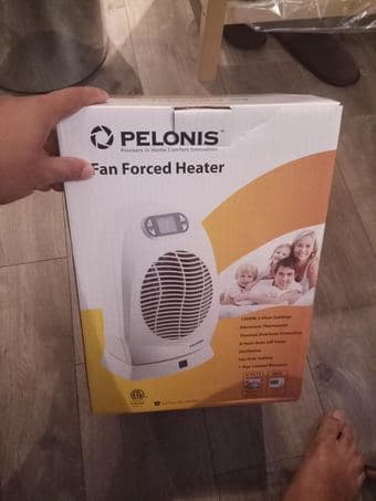 Pelonis Fan forced heater - brand new and unused. - $25 1