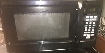 Selling Sofa, Mini Fridge w/ Freezer, & Microwave! 3